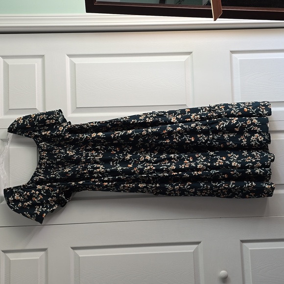 BloomChic Green Smock-Top Short Sleeve Dress - US 14/16 - NWT - Picture 14 of 16